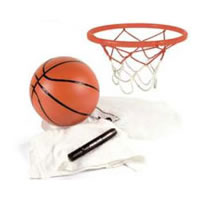 Basketball plastic point of sale