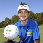Happy smiles with the Autograph Golf Ball