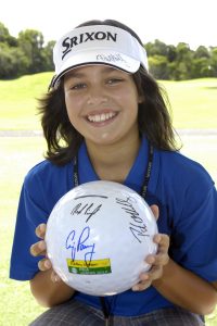 autograph golf ball