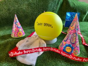 Tennis Birthday Ball Table Decoration