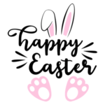 Happy Easter Ball Graphic